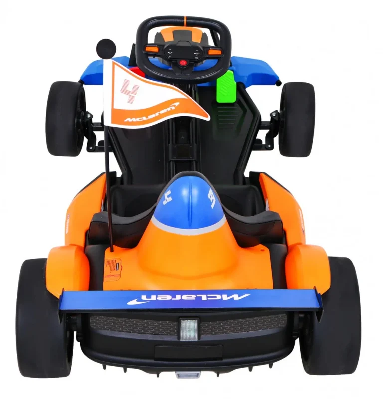 Mclaren Drift Go Kart Na Baterije Za Djecu + Drift Funkcija + Sportsko Sjedalo + Led Svjetla + Sporo Pokretanje + Eva Auto Na Akumulator 7