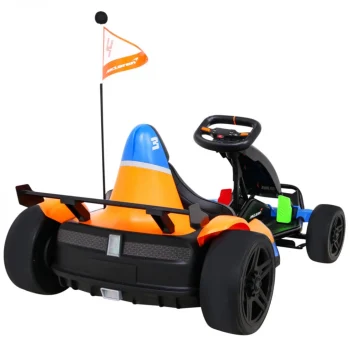 Mclaren Drift Go Kart Na Baterije Za Djecu + Drift Funkcija + Sportsko Sjedalo + Led Svjetla + Sporo Pokretanje + Eva Auto Na Akumulator 8