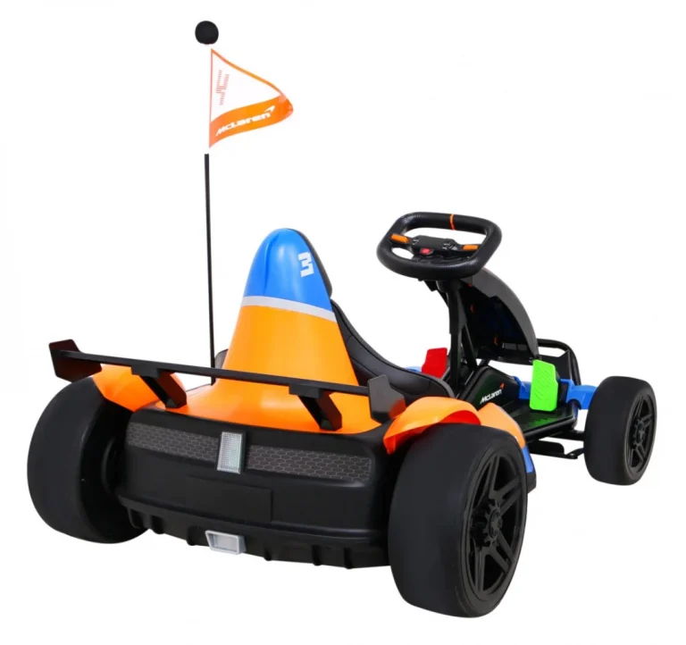 Mclaren Drift Go Kart Na Baterije Za Djecu + Drift Funkcija + Sportsko Sjedalo + Led Svjetla + Sporo Pokretanje + Eva Auto Na Akumulator 8