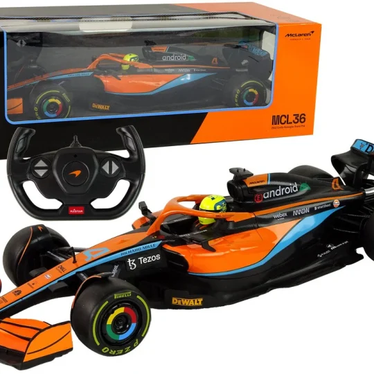 Mclaren F1 Rastar Auto Na Daljinsko Upravljanje, Narančasti, 1:12 1