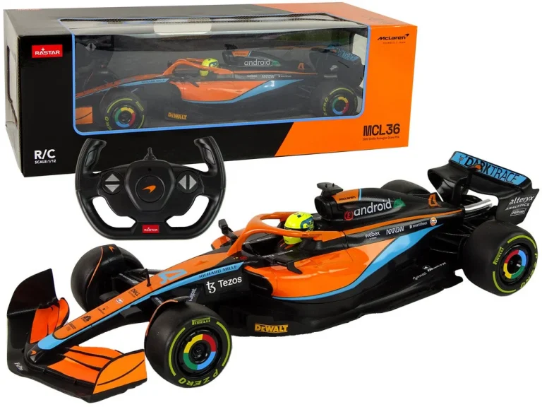 Mclaren F1 Rastar Auto Na Daljinsko Upravljanje, Narančasti, 1:12 1