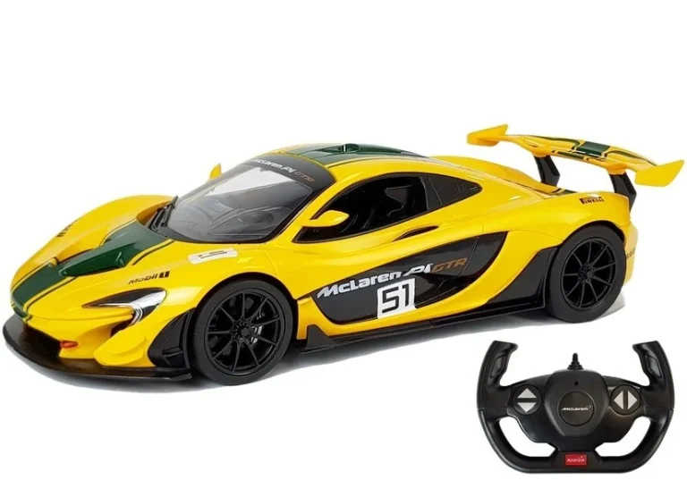 Mclaren P1 Gtr Rastar Auto Na Daljinsko Upravljanje, žuta, 1:14 2