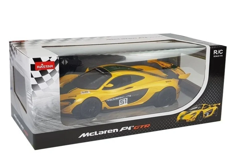 Mclaren P1 Gtr Rastar Auto Na Daljinsko Upravljanje, žuta, 1:14 7