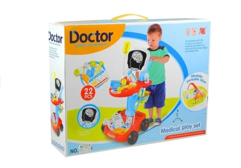Medicinska Kolica S Priborom 22 Elementa Višebojna 10