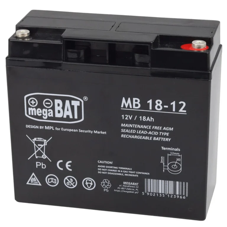 Mega Bat Gel Baterija 12v 18ah 1