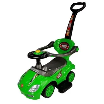 Mega Autić 3u1 Za Guranje S Ručkom, Zeleni 3
