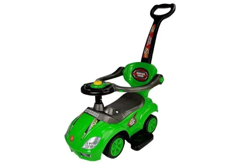 Mega Autić 3u1 Za Guranje S Ručkom, Zeleni 3