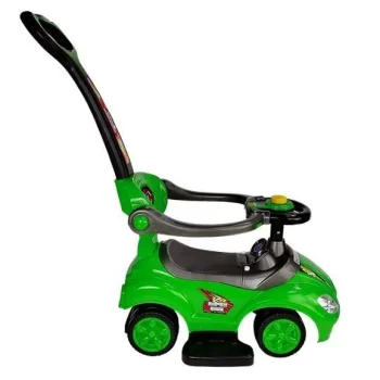 Mega Autić 3u1 Za Guranje S Ručkom, Zeleni 4