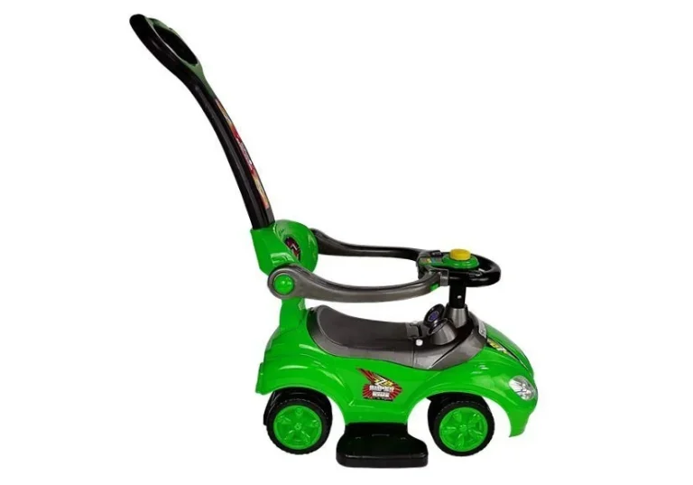 Mega Autić 3u1 Za Guranje S Ručkom, Zeleni 4