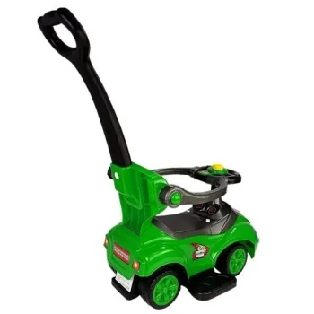 Mega Autić 3u1 Za Guranje S Ručkom, Zeleni 5