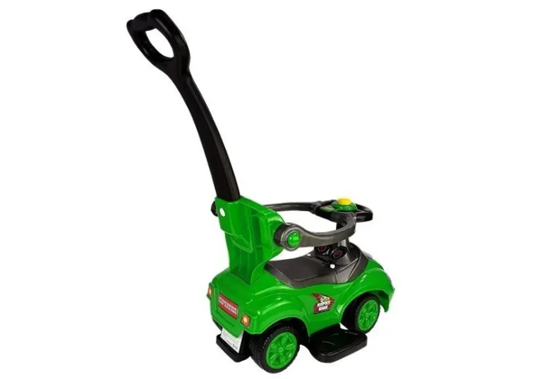Mega Autić 3u1 Za Guranje S Ručkom, Zeleni 5