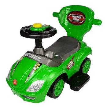Mega Autić 3u1 Za Guranje S Ručkom, Zeleni 9