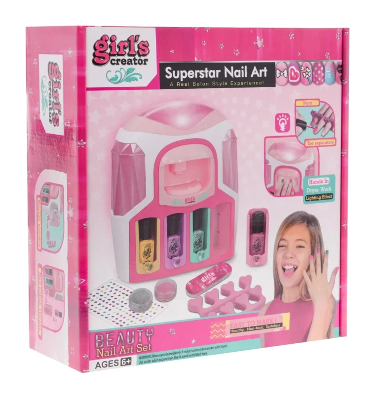 Mega Set Za Lakiranje Noktiju 6+ Sa Sušilicom 4