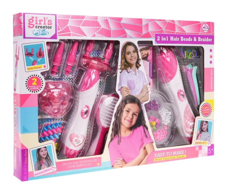 Mega Set Za Pletenice 2 U 1 5+ 5