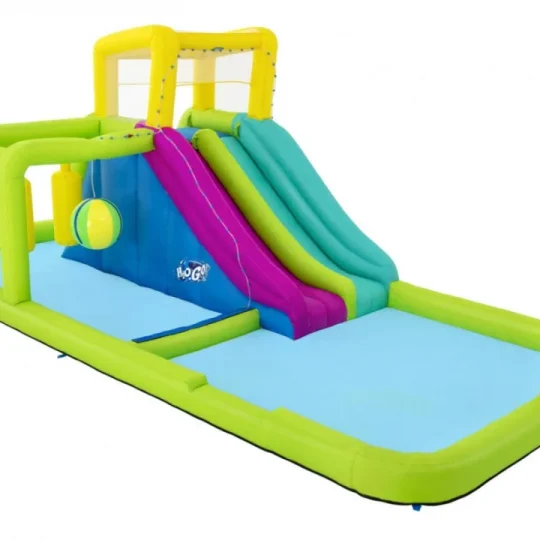 Mega Vodeni Zabavni Park Za Djecu 5+ Bestway Staza S Preprekama + Tobogan + Tuš 1