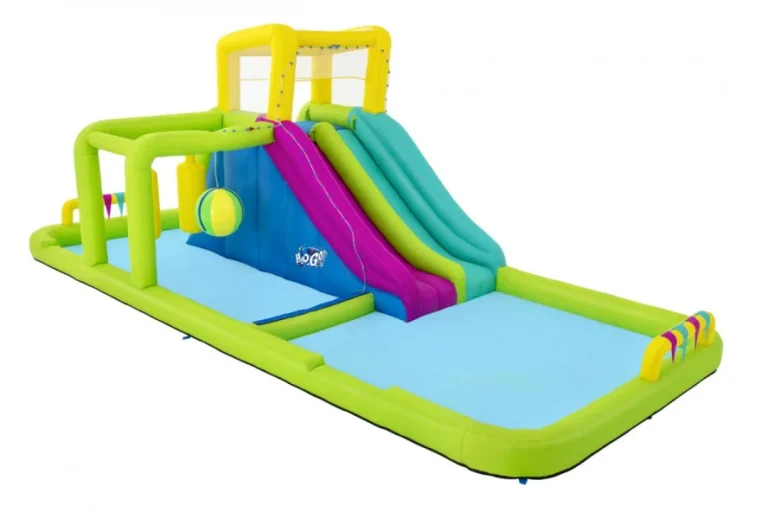 Mega Vodeni Zabavni Park Za Djecu 5+ Bestway Staza S Preprekama + Tobogan + Tuš 1