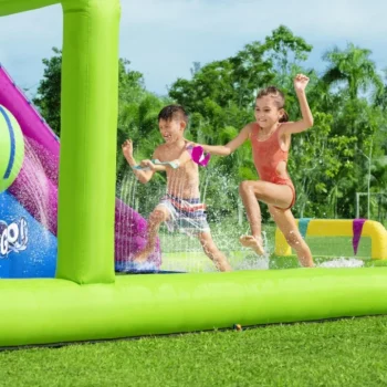 Mega Vodeni Zabavni Park Za Djecu 5+ Bestway Staza S Preprekama + Tobogan + Tuš 5