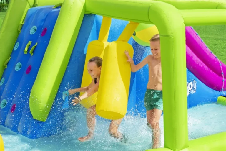 Mega Vodeni Zabavni Park Za Djecu 5+ Bestway Staza S Preprekama + Tobogan + Tuš 6