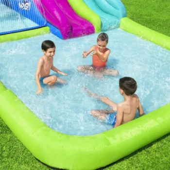 Mega Vodeni Zabavni Park Za Djecu 5+ Bestway Staza S Preprekama + Tobogan + Tuš 8