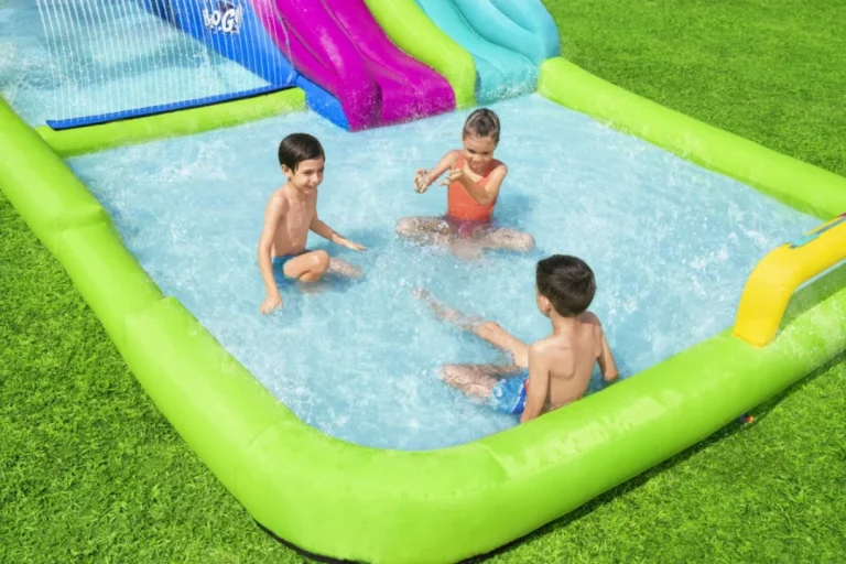Mega Vodeni Zabavni Park Za Djecu 5+ Bestway Staza S Preprekama + Tobogan + Tuš 8