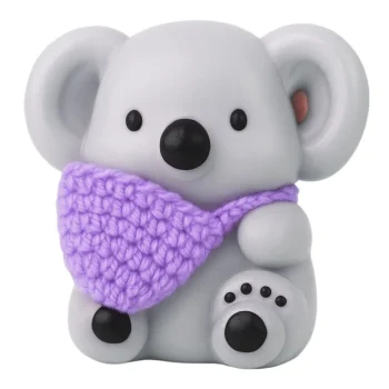Mekana Koala Antistresna Mekana Igračka S Vunenom Vrećicom 8,5 Cm 3