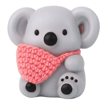 Mekana Koala Antistresna Mekana Igračka S Vunenom Vrećicom 8,5 Cm 5