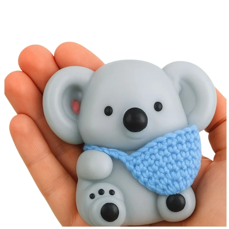 Mekana Koala Antistresna Mekana Igračka S Vunenom Vrećicom 8,5 Cm 6