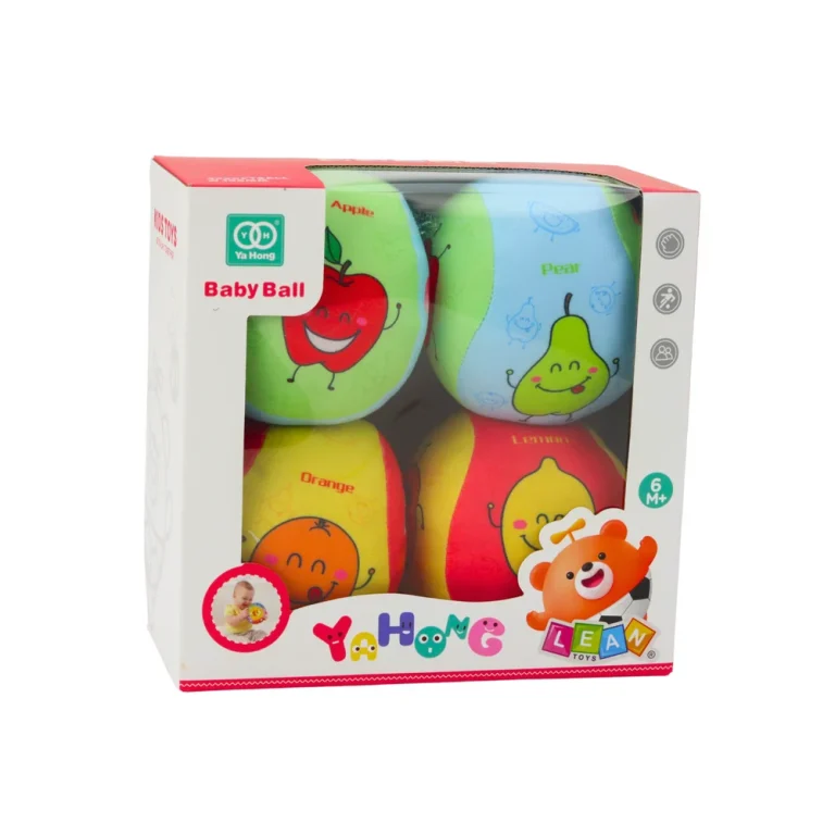 Meke Loptice Za Bebe Voće 4 Kom Ø 10 Cm 4