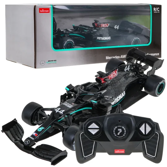 Mercedes Amg F1 W11 Eq Performance Rastar Model 1:18 Trkaći Automobil Na Daljinsko, Crna 1