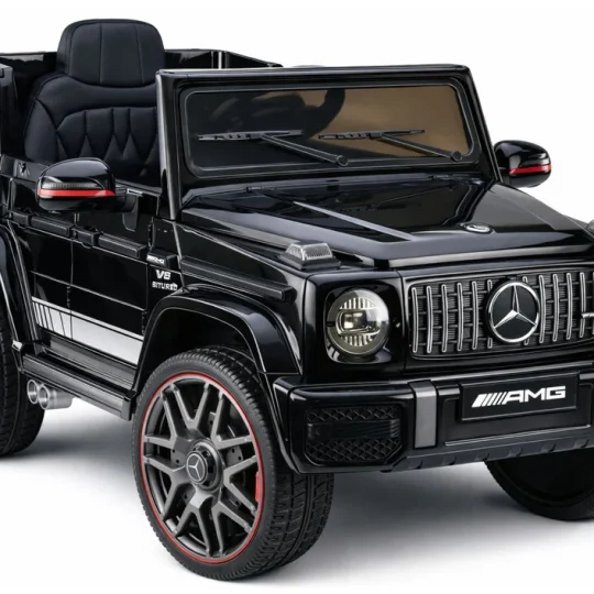 Mercedes Amg G 63 Crni Električni Automobil Za Vožnju Auto Na Akumulator 1