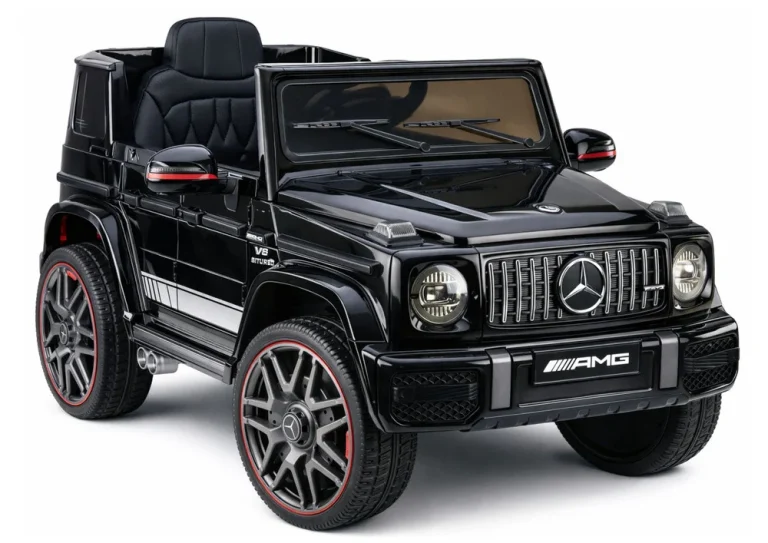 Mercedes Amg G 63 Crni Električni Automobil Za Vožnju Auto Na Akumulator 1