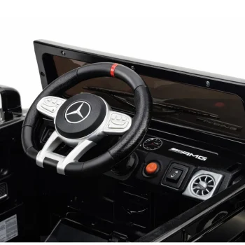Mercedes Amg G 63 Crni Električni Automobil Za Vožnju Auto Na Akumulator 10
