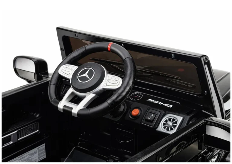 Mercedes Amg G 63 Crni Električni Automobil Za Vožnju Auto Na Akumulator 10