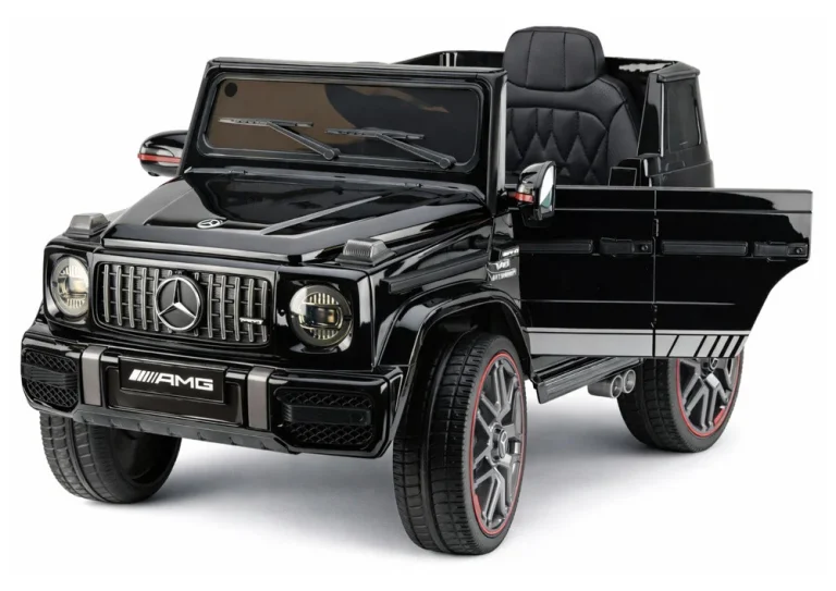 Mercedes Amg G 63 Crni Električni Automobil Za Vožnju Auto Na Akumulator 3