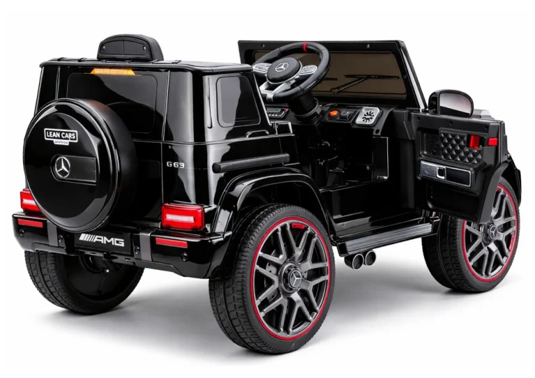 Mercedes Amg G 63 Crni Električni Automobil Za Vožnju Auto Na Akumulator 8