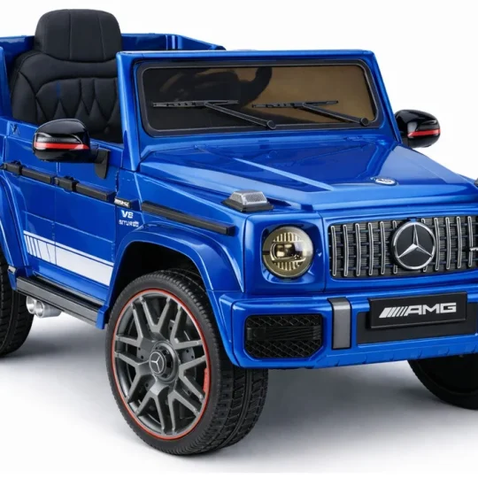 Mercedes Amg G 63 Plavo Obojeni Električni Automobil Auto Na Akumulator 1