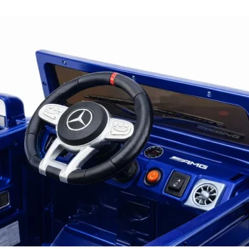 Mercedes Amg G 63 Plavo Obojeni Električni Automobil Auto Na Akumulator 10