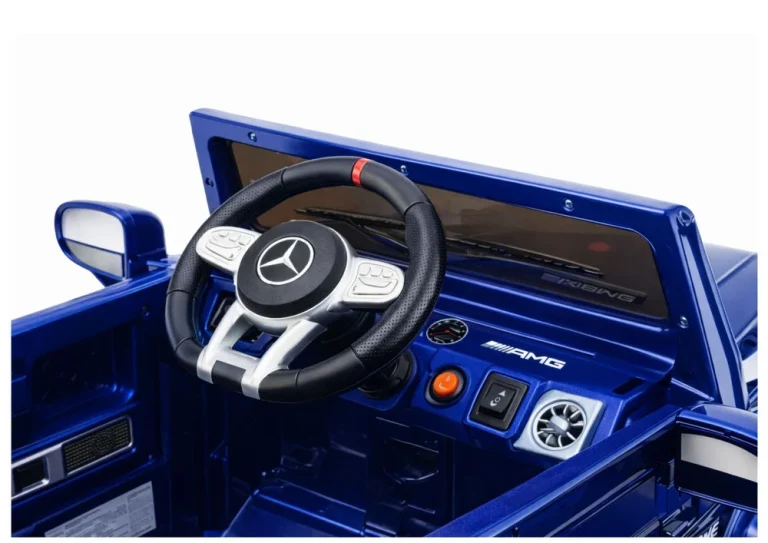 Mercedes Amg G 63 Plavo Obojeni Električni Automobil Auto Na Akumulator 10