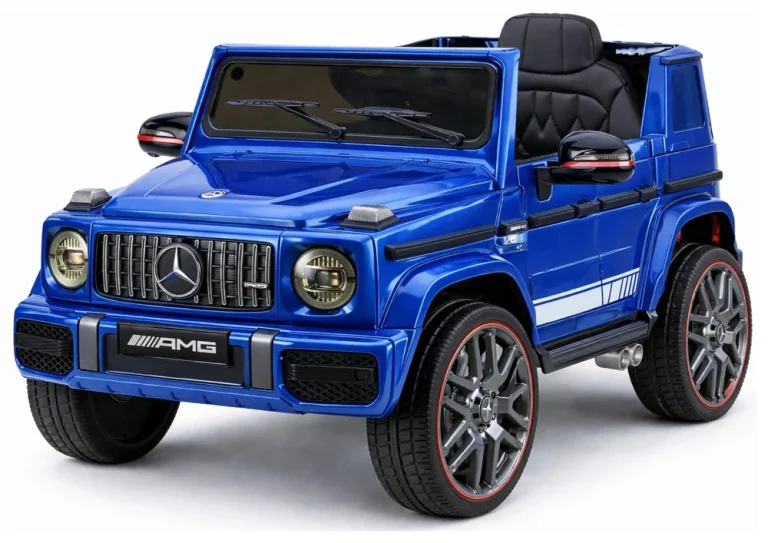 Mercedes Amg G 63 Plavo Obojeni Električni Automobil Auto Na Akumulator 2