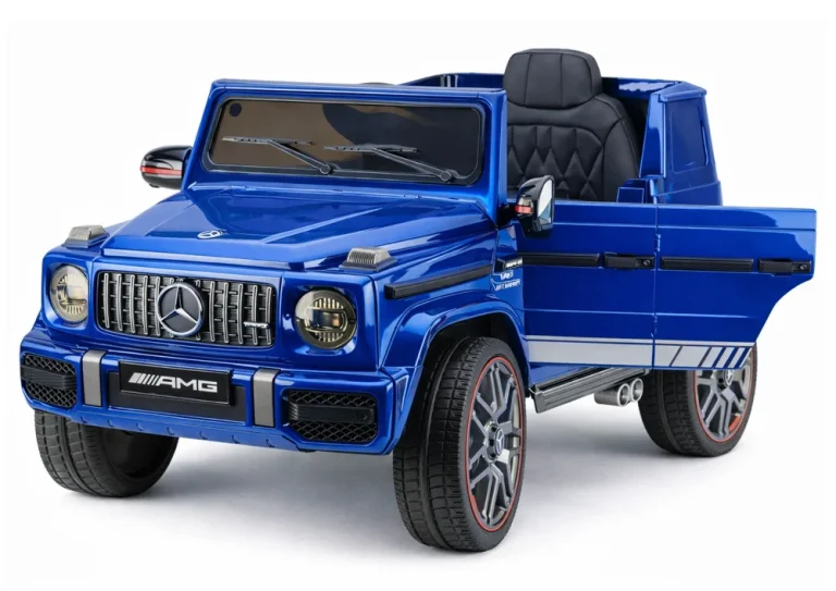 Mercedes Amg G 63 Plavo Obojeni Električni Automobil Auto Na Akumulator 3