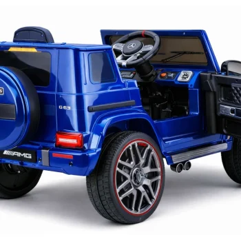 Mercedes Amg G 63 Plavo Obojeni Električni Automobil Auto Na Akumulator 7