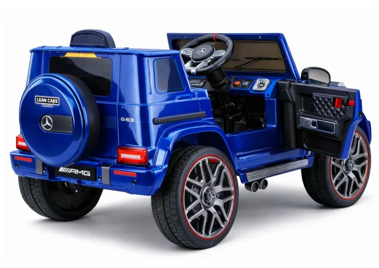 Mercedes Amg G 63 Plavo Obojeni Električni Automobil Auto Na Akumulator 7