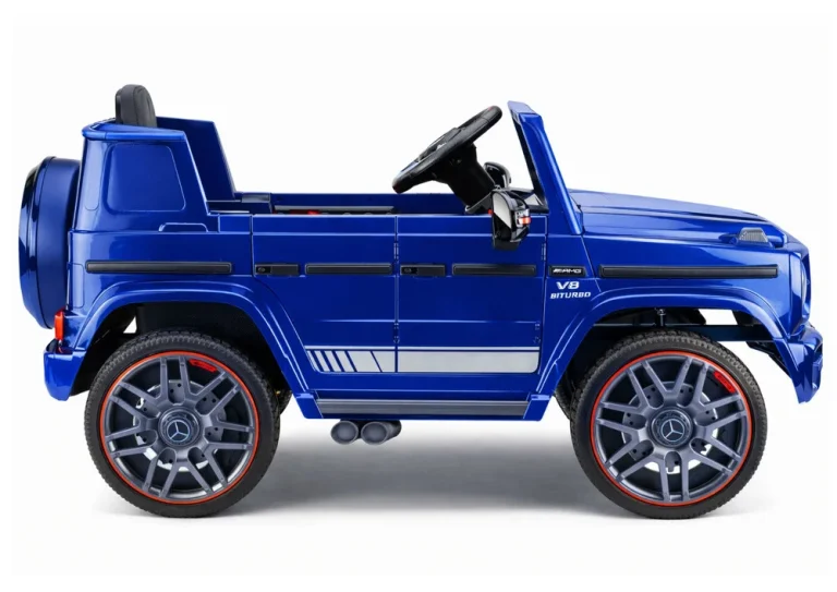 Mercedes Amg G 63 Plavo Obojeni Električni Automobil Auto Na Akumulator 9