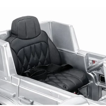 Mercedes Amg G 63 Srebrno Obojeni Automobil Na Baterije Auto Na Akumulator 11