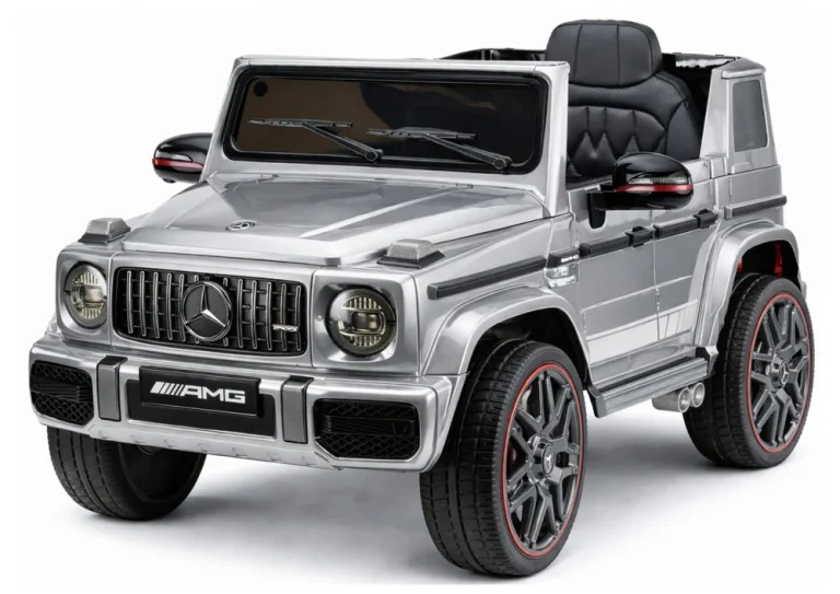 Mercedes Amg G 63 Srebrno Obojeni Automobil Na Baterije Auto Na Akumulator 2