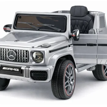 Mercedes Amg G 63 Srebrno Obojeni Automobil Na Baterije Auto Na Akumulator 3