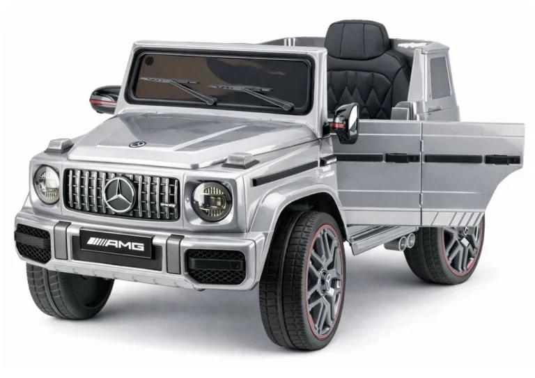 Mercedes Amg G 63 Srebrno Obojeni Automobil Na Baterije Auto Na Akumulator 3