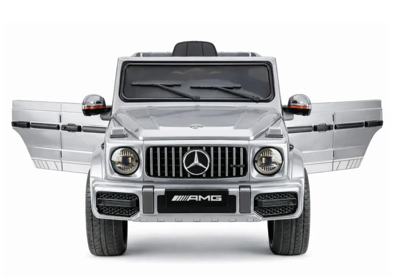 Mercedes Amg G 63 Srebrno Obojeni Automobil Na Baterije Auto Na Akumulator 5