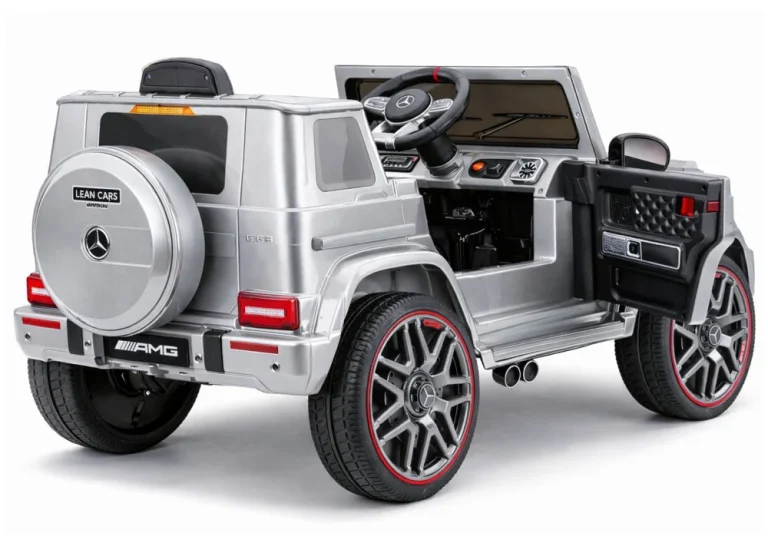 Mercedes Amg G 63 Srebrno Obojeni Automobil Na Baterije Auto Na Akumulator 7