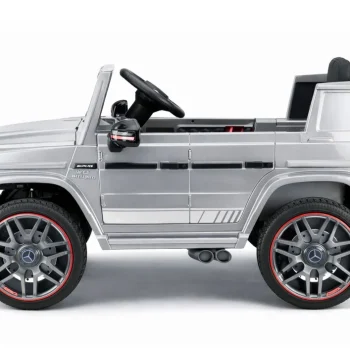 Mercedes Amg G 63 Srebrno Obojeni Automobil Na Baterije Auto Na Akumulator 8